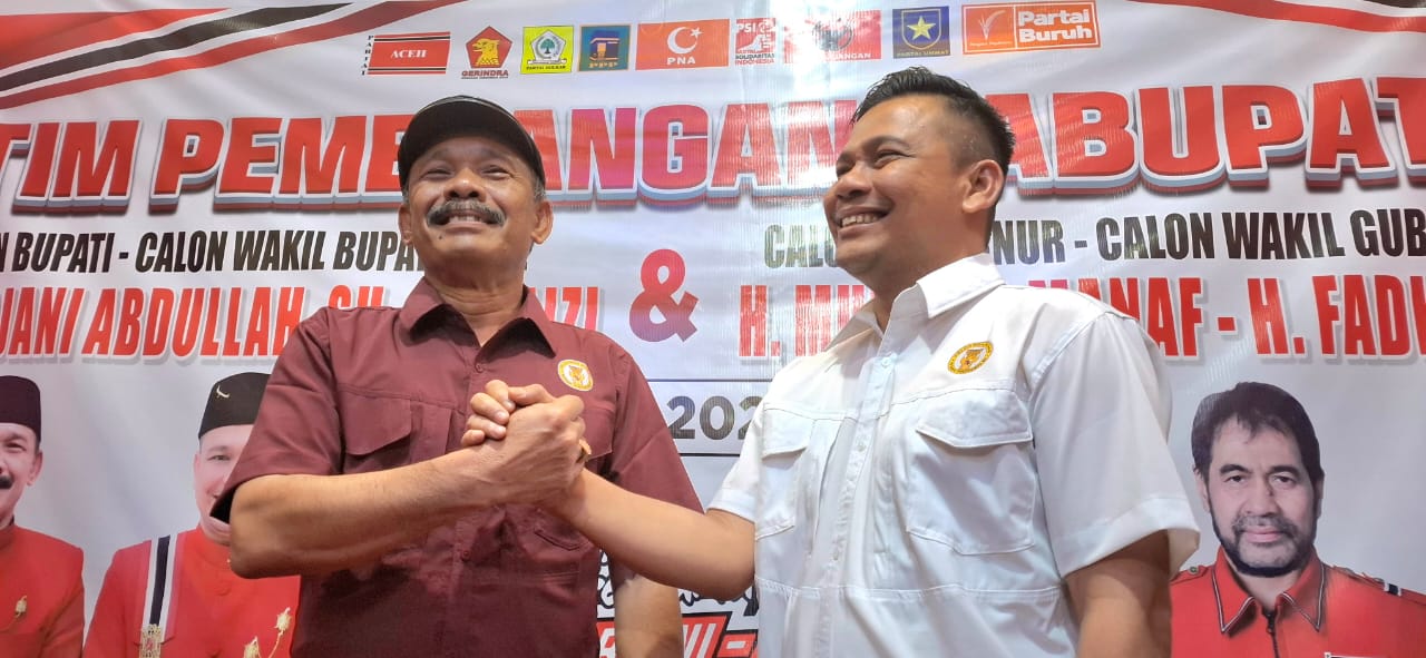 Rekapitulasi C Hasil Internal, Paslon 2 Bupati Pidie H Sarjani-Alzaizi Menang Telak