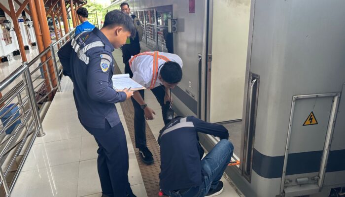 Sambut Nataru, PT Railink Dukung Ramp Check Standar Pelayanan Minimun Bersama DJKA