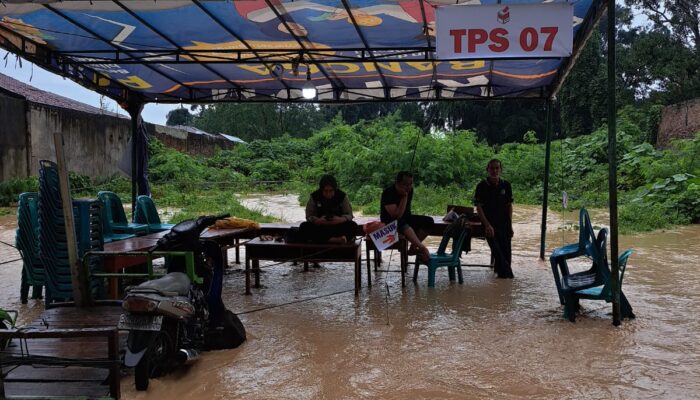 Akibat Banjir, 55 TPS Di Kota Medan Akan Lakukan Pemungutan Suara Susulan Dan Lanjutan