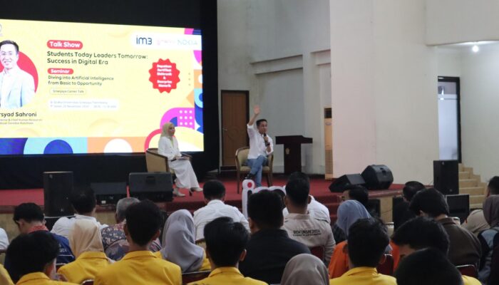 Indosat Gelar Seminar Di Unsri, Dorong Pengembangan Talenta Muda