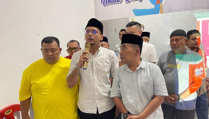 Klaim Raih 54 Persen Suara, Fery-Syahdian Deklarasikan Kemenangan Di Pilkada Labusel