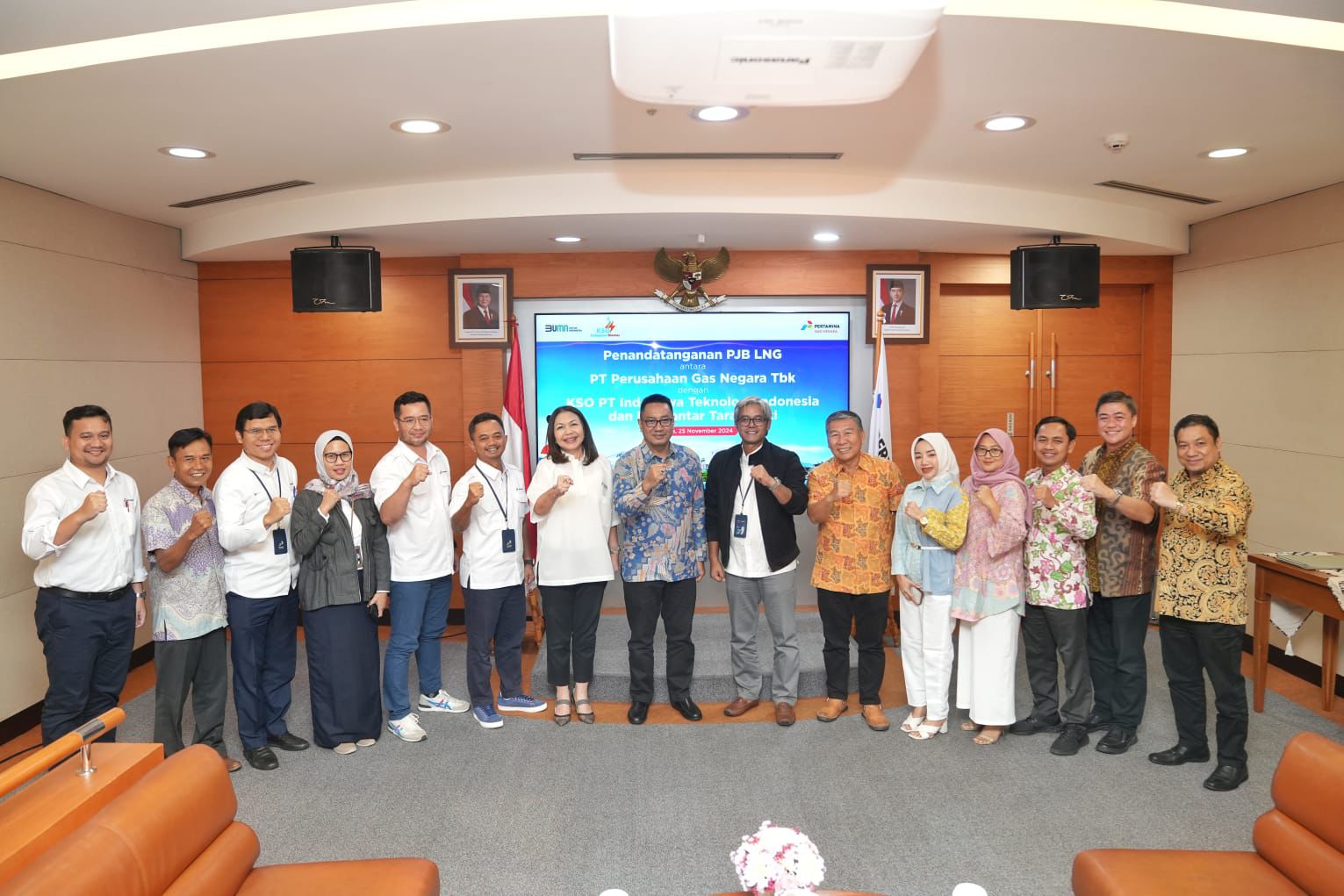 PGN Tandatangani PJB LNG Dengan Pelanggan Industri Di Kawasan Timur Indonesia