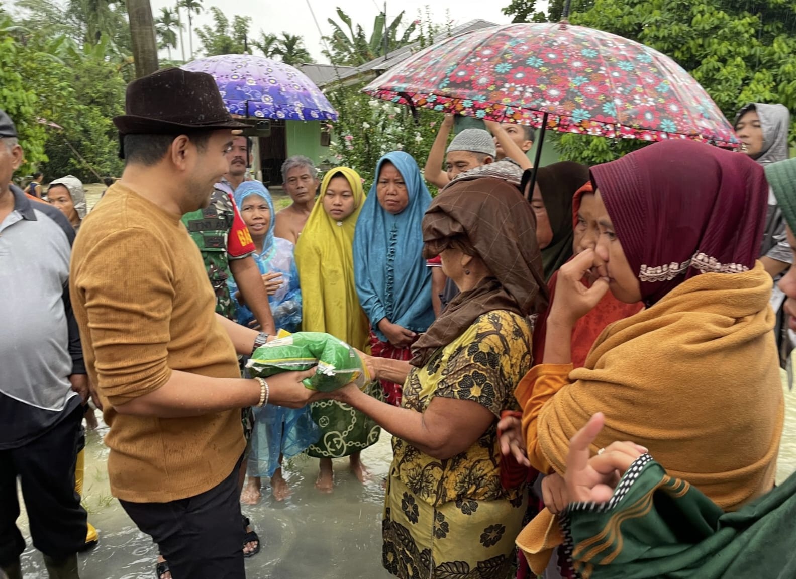 Zakky Shahri Bantu Warga Terdampak Banjir