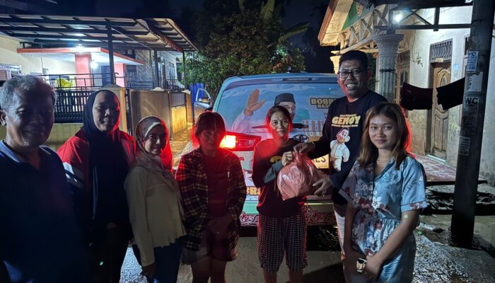 Pasca Menang Quick Count Pilgubsu, Bobby Nasution Minta Relawan Keliling Beri Bantuan Korban Banjir