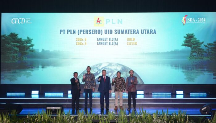 Tingkatkan Perekonomian Desa Lewat Program TJSL, PLN UID Sumut Raih Dua Penghargaan ISDA 2024