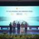 Penerimaan Penghargaan Gold dan Silver PLN UID Sumatera Utara yang diterima langsung oleh Manager Komunikasi dan TJSL (dua dari kanan).