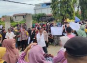 Tak Berizin, Demo Panwaslih Minta Usut Pelaku Money Politics Dibubarkan