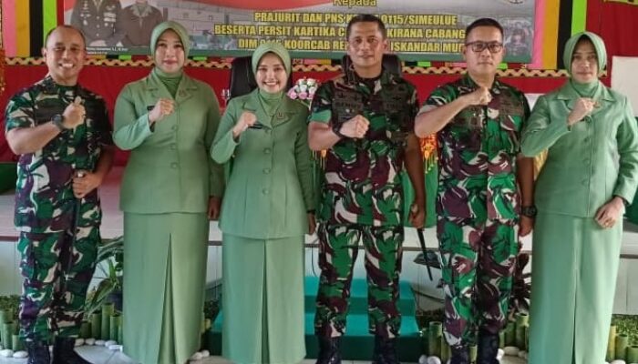 Danrem TU Di Simeulue: Hindari Pelanggaran Sekecil Apapun