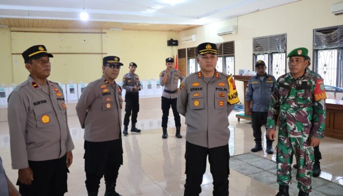 Kapolres Sabang Pastikan Kotak Suara Pilkada 2024 Di Tiga Kecamatan Aman