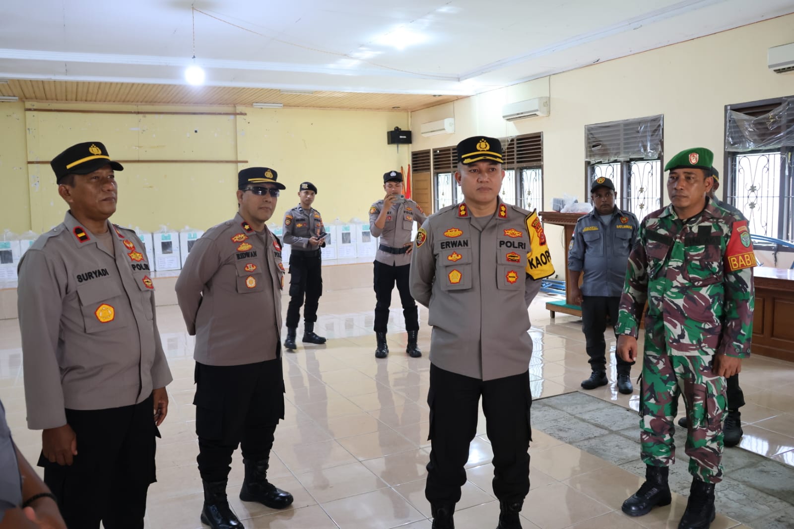 Kapolres Sabang Pastikan Kotak Suara Pilkada 2024 Di Tiga Kecamatan Aman