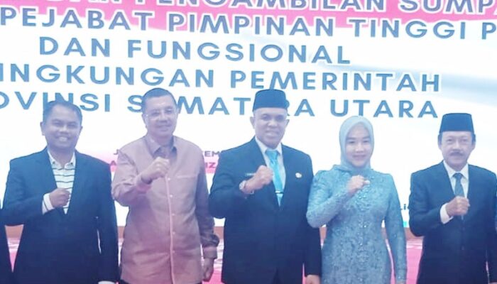 Faisal Hasrimy Dilantik Jadi Kadis Kesehatan Sumut, Ucapan Selamat Mengalir