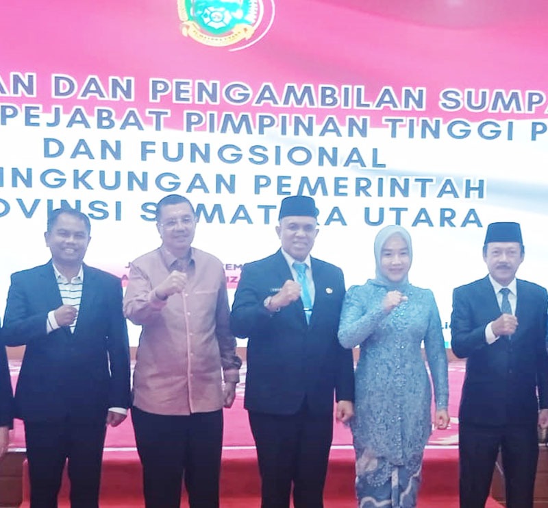 Faisal Hasrimy Dilantik Jadi Kadis Kesehatan Sumut, Ucapan Selamat Mengalir