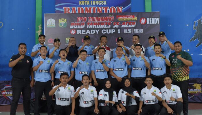 PBSI Langsa Gelar Open Turnamen Bulutangkis Se Aceh Ready Cup I