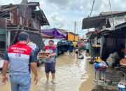 Salurkan Ratusan Paket Sembako, Pertamina Peduli Sigap Ringankan Beban Korban Banjir Di Medan