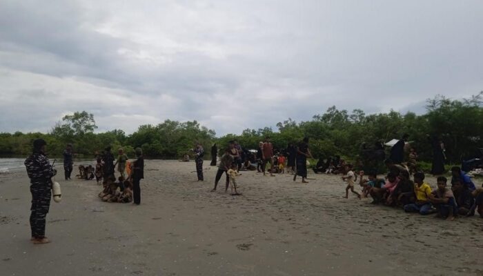 116 Warga Etnis Rohingya Terdampar Di Pulau Kecil Birem Bayeun