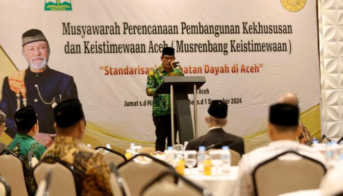 Lembaga Wali Nanggroe Gelar Musrenbang Keistimewaan Standarisasi Kesehatan Dayah