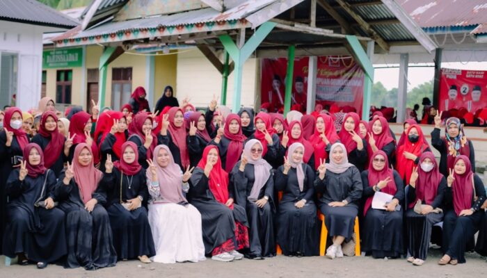 Relawan Geunaseh Umi Ucapkan Terima Kasih Kepada Perempuan Menangkan H Sarjani-Alzaizi