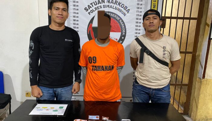 Sat Narkoba Polres Simalungun Tangkap Bandar Sabu Asal Batubara, Barbuk 1 Ons Lebih