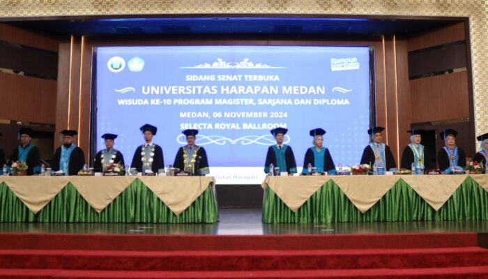 UnHar Medan Selenggarakan Wisuda ke-10 Tahun Akademik 2023/2024