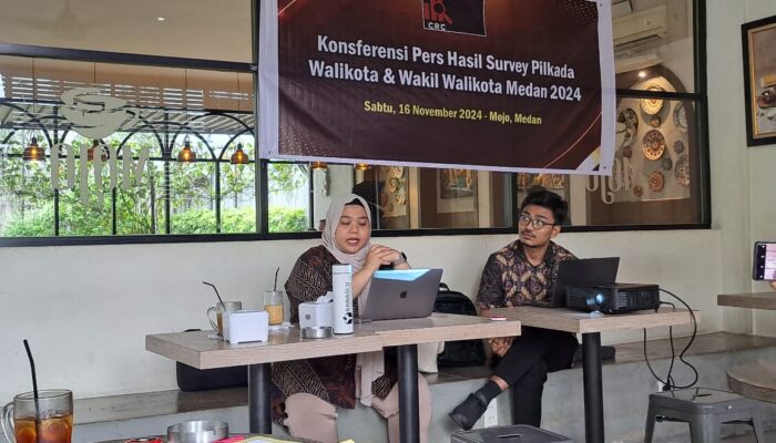 Hasil Survei City Research Center, Warga Medan Pilih Calon Wali Kota Dari Pendidikan Dan Anti Korupsi