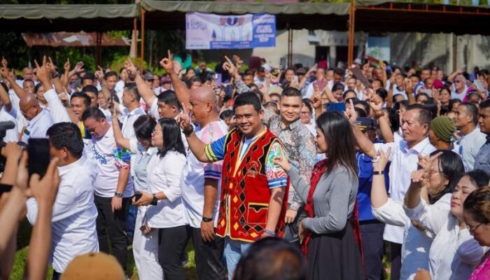 Antusias Masyarakat Kepulauan Nias Menyambut Bobby Nasution Di Apresiasi Tokoh Pemuda Sumut