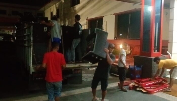 Puluhan Mesin Judi Diamankan Dari Gudang Binjai