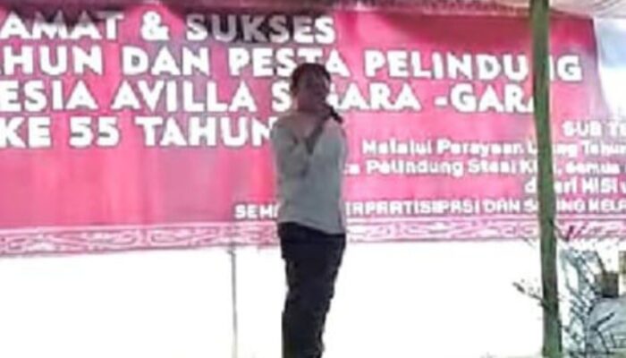 Romi Purba Ajak Jemaat Gereja St.Theresia Avila Dukung dr. Asriluddin Tambunan-Lomlom Suwondo