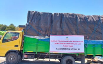 Bantuan Logistik Rp1,2 Miliar Digelontorkan, Mensos Saifullah: Pastikan Korban Letusan Lewotobi Dapat Bantuan Layak