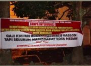 Spanduk Minta ASN Netral Bertebaran Di Kota Medan