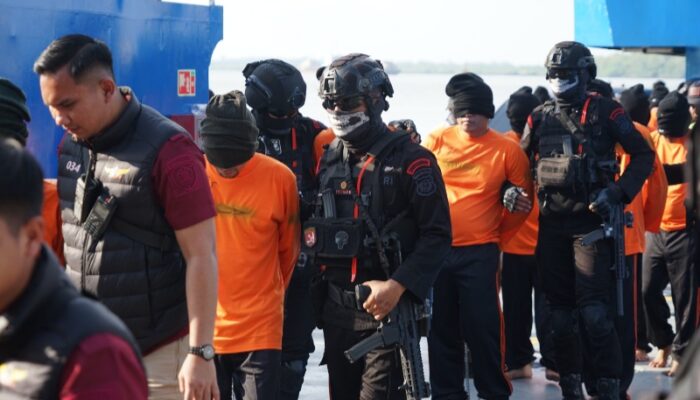 64 Napi Sumut Dipindahkan Ke Nusakambangan