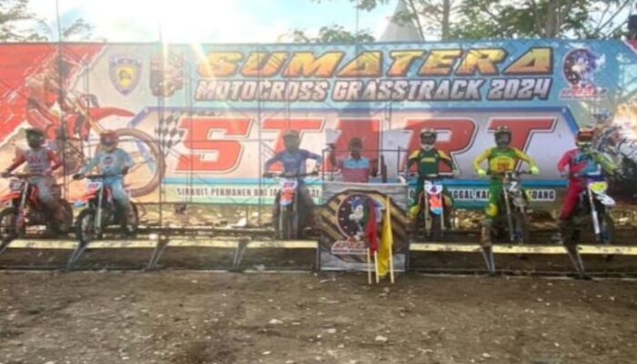 Ratusan Starter Ramaikan Sumatera Motocross Dan Grasstrack 2024