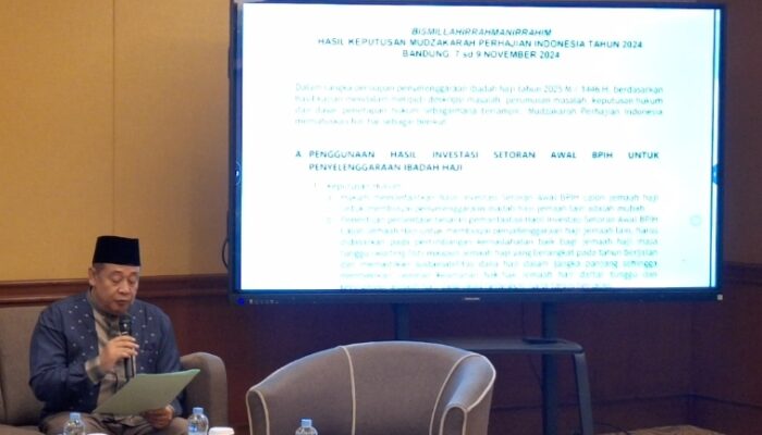3 Keputusan Penting Mudzakarah Perhajian, dari Pembiayaan Haji sampai Dam