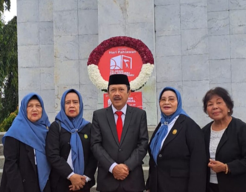 BKOW Sumut Ikut Serta Ziarah Ke Taman Makam Pahlawan