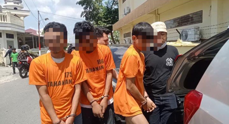Polisi Ringkus Komplotan Begal Sadis, 1 Ditembak