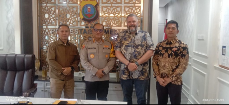 Polrestabes Medan Dukung Penuh Semua Agenda Konsulat