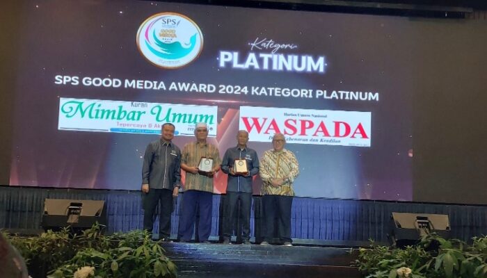 SPS Sumut Berikan Award Kepada 29 Media