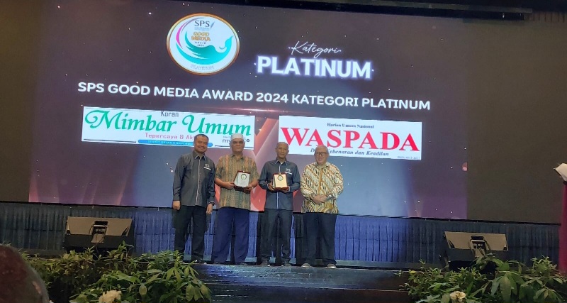 SPS Sumut Berikan Award Kepada 29 Media