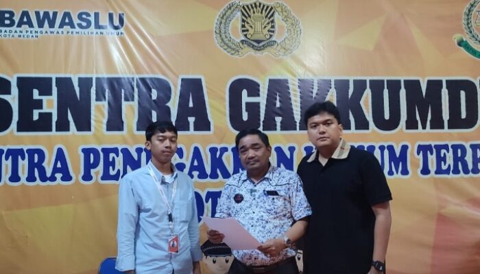 Tim Advokasi Ridha-Rani Serahkan Identitas Terlapor Perusakan APK Paslon 2