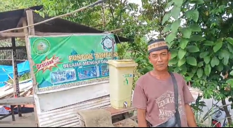 Terkena Puting Beliung, Pondok Tahfiz Alquran Al- Kautsar Medan Marelan Butuh Bantuan