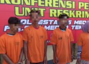 Polisi Ringkus Empat Pembuang Jasad Wanita Di Percut Seituan