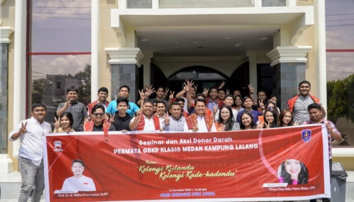 Isi Seminar Kesehatan Di GBKP Klasis Kp Lalang, Prof Ridha Ajak Generasi Muda Manfaatkan Bonus Demografi