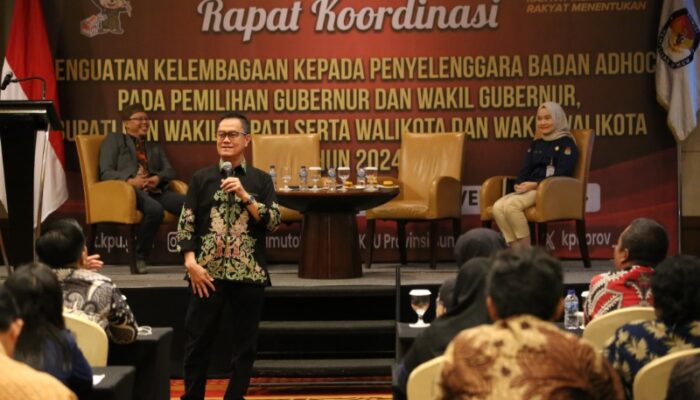 KPU Sumut Gelar Rakor Penguatan Kelembagaan Ke Penyelenggara Badan Adhoc