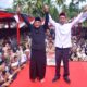 CAGUBSU Edy Rahmayadi, bersama Ustadz Abdul Somad (UAS), pada pelaksanaan kampanye akbar di Lapangan Sarasi II, Kecamatan Batang Angkola, Kabupaten Tapsel. Waspada/Ist