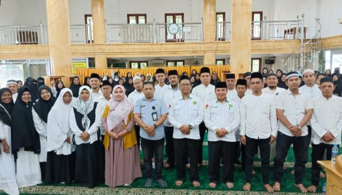 170 Guru Magrib Mengaji Terima Pembinaan Kepala KUA Medan Denai