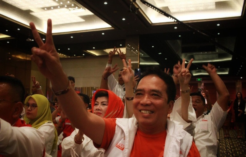 KETUA Harian Tim Pemenangan paslon 02, Hendra DS. Waspada/ist