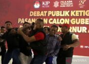 Gegara Satu Paslon Pakai Clip-On Mic Di Kerah, Debat Ketiga Pligub Aceh Ricuh