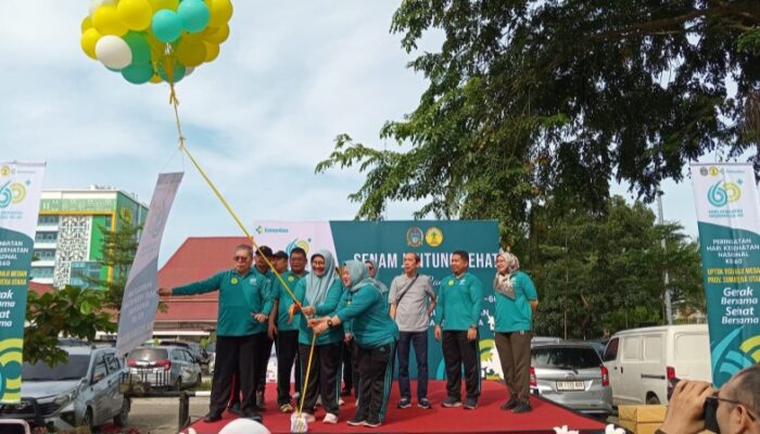 Puncak HKN, RS Haji Umumkan Prestasi Gemilang Raih Kategori A