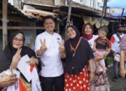 Kunjungi Pasar Bersama Mandala, Prof Ridha: Pedagang Pasar Itu Pahlawan Bagi Daerah