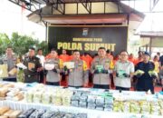 Poldasu Musnahkan Barang Bukti Narkoba