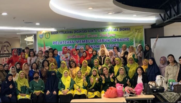 BKOW Sumut Gelar Pelatihan Pembuatan Sabun Natural